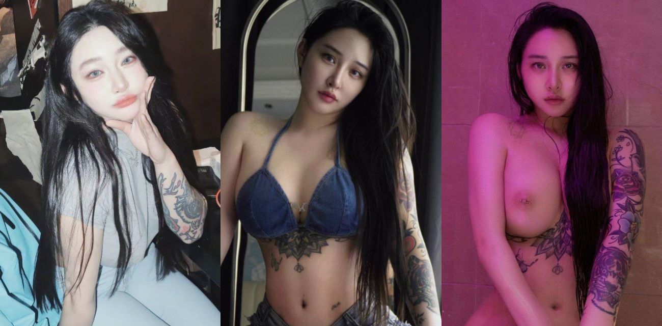 纹身极品网红黑丝健身房照流出！白嫩反差身材和多套情趣大尺度私拍完整曝光 - 网红主播