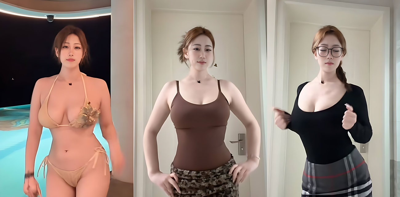 抖音巨乳网红 李铁蛋 再爆裸舞视频 无内大奶疯狂摇摆 粉嫩乳晕清晰可见！ - 网红主播