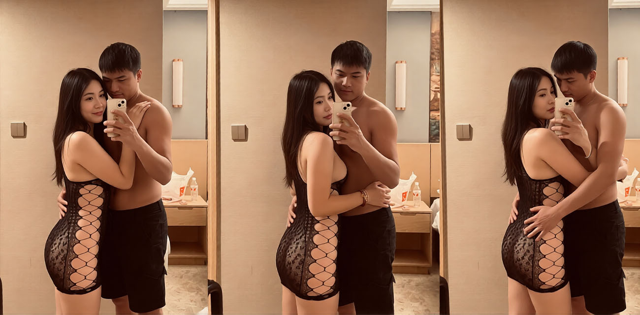 湖南超淫小情侣私拍泄密 反差母狗 黑丝网袜性感撩人 无套猛操叫声贼大 - 素人反差