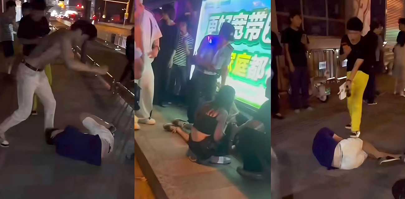 徐州精神小伙暴揍俄罗斯老外 苏宁广场辱华惨遭群殴 这才是我们该有的血性 - 社会奇闻